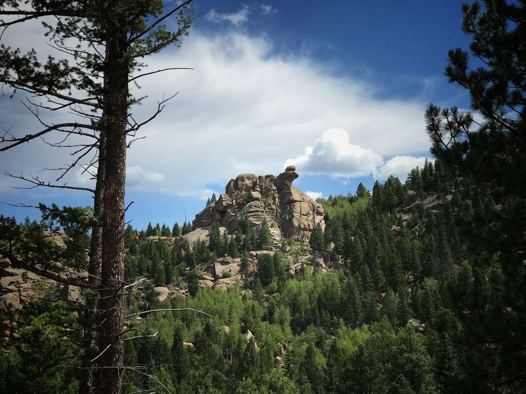 Parking lot for Colorado Trail access | Pine, CO 80470, USA