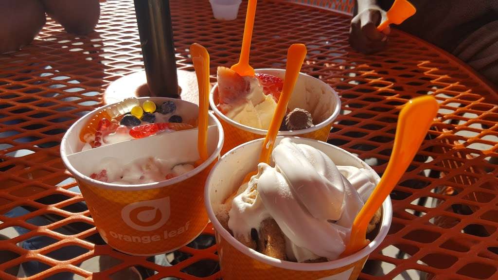 Orange Leaf Frozen Yogurt Bulverde Marketplace | 17230 Autry Pond Rd Ste 111, San Antonio, TX 78247, USA | Phone: (210) 437-0656