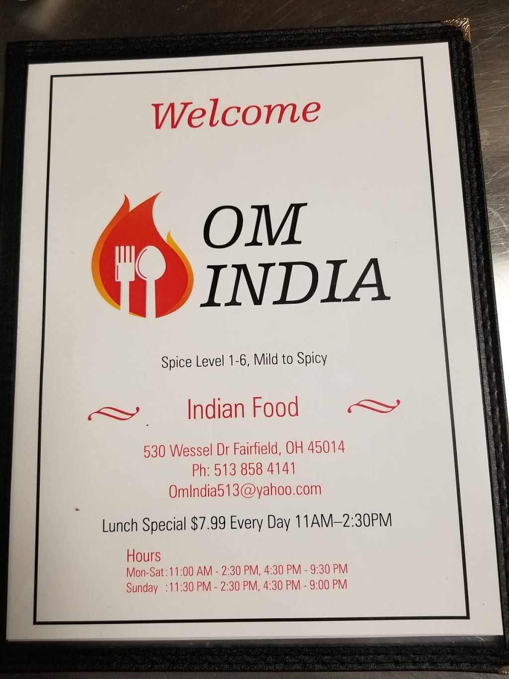 Om India | 530 Wessel Dr, Fairfield, OH 45014, USA | Phone: (513) 858-4141