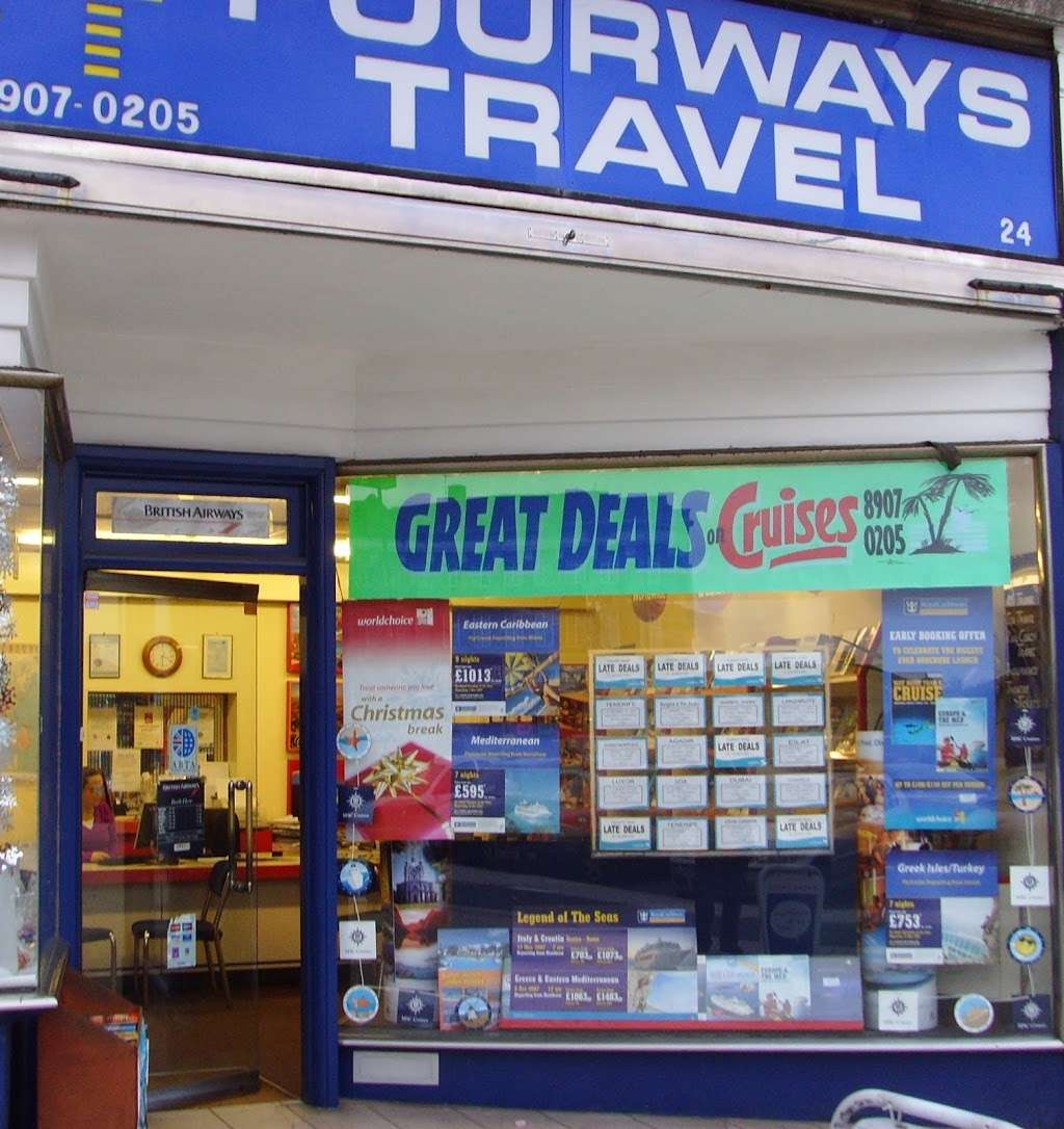 Fourways Travel Services | 24 Belmont Circle,, Kenton Ln, Stanmore, Harrow HA3 8RF, UK | Phone: 020 8907 0205