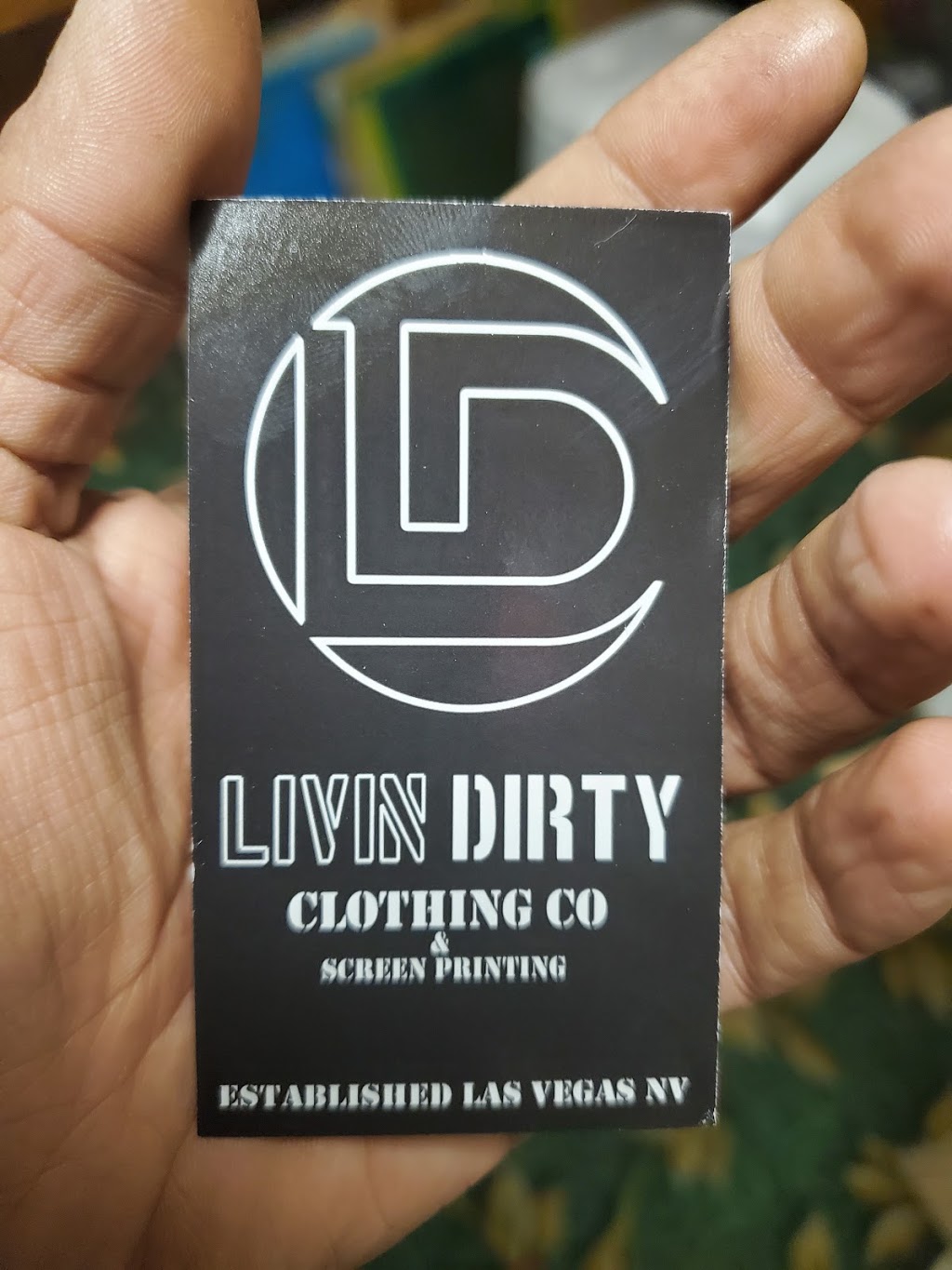Livin dirty clothing co | 4324 W Charleston Blvd, Las Vegas, NV 89102, USA | Phone: (702) 673-7517
