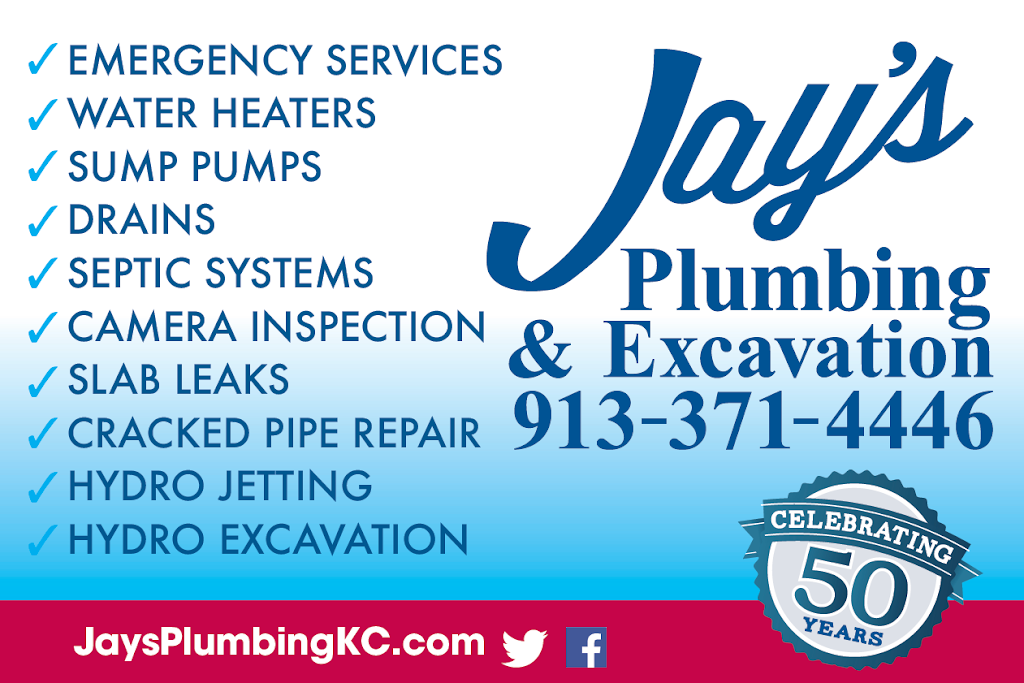 Jays Plumbing & Excavating | 5715 Parallel Pkwy, Kansas City, KS 66104 | Phone: (913) 371-4446