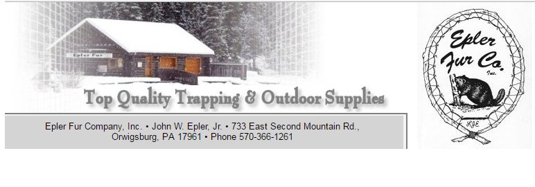 Epler Fur Company, Inc. | 733 E Second Mountain Rd, Orwigsburg, PA 17961, USA | Phone: (570) 366-1261