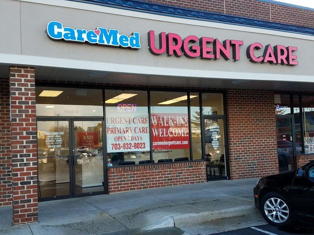 CareMed Fairfax Primary And Urgent Care | 11213 Lee Hwy, Fairfax, VA 22030, USA | Phone: (703) 832-8023