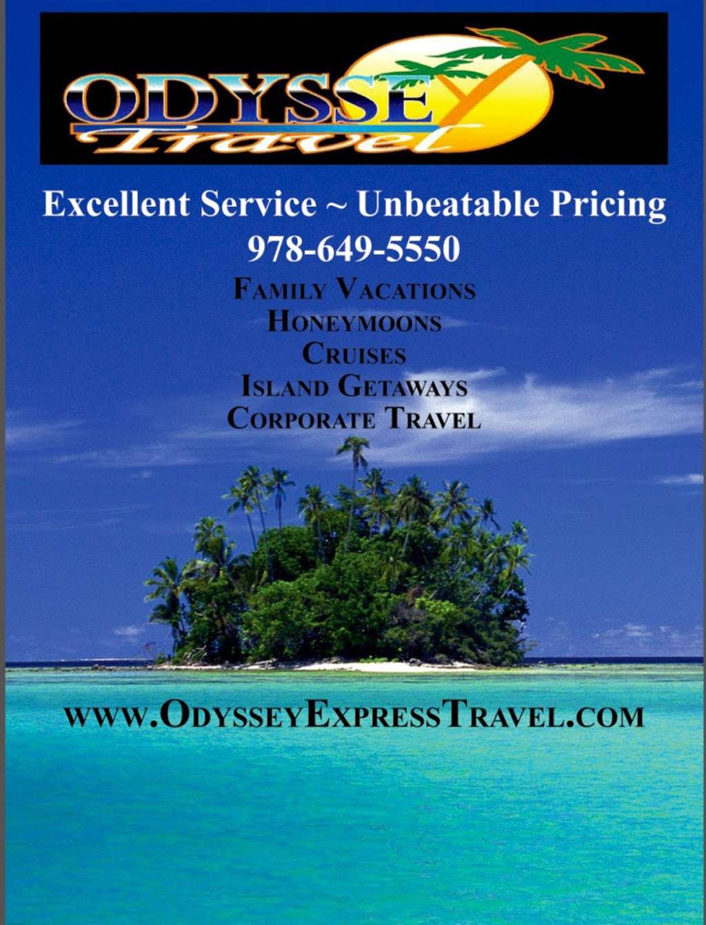 Odyssey Express Travel | 81-20 Snow Rd, Haverhill, MA 01832, USA | Phone: (978) 649-5550