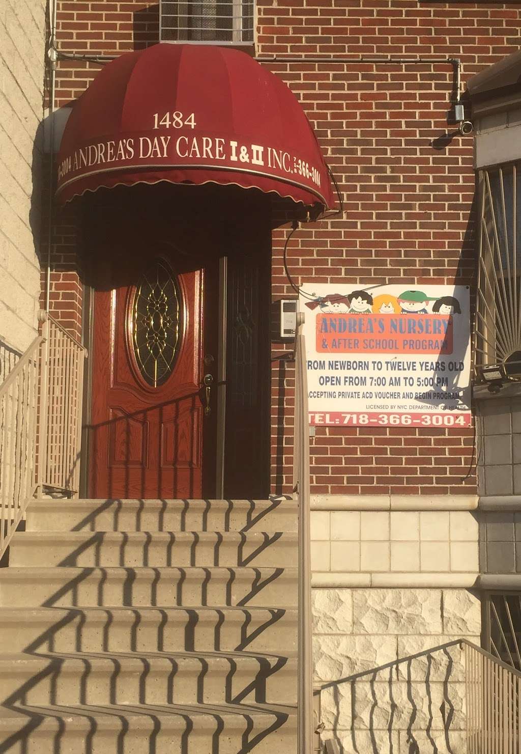 Andreas Daycare I & II | 1484 Gates Ave, Brooklyn, NY 11237, USA | Phone: (718) 366-3004