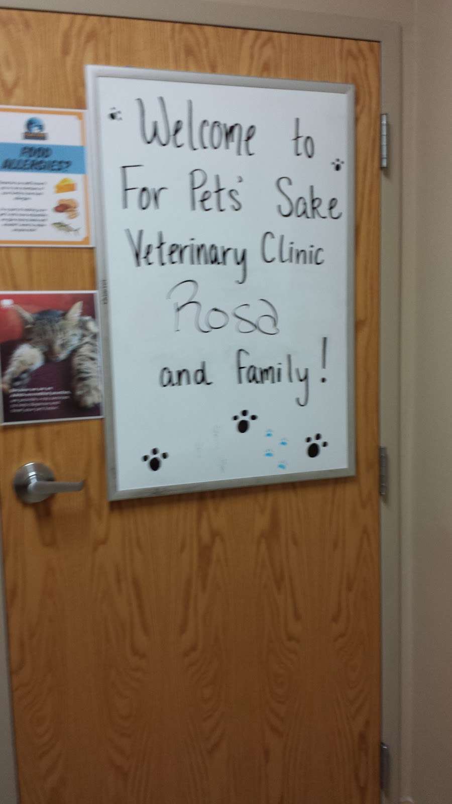 For Pets Sake Vet Clinic Inc 9000 Charles St Sturtevant Wi 53177 Usa
