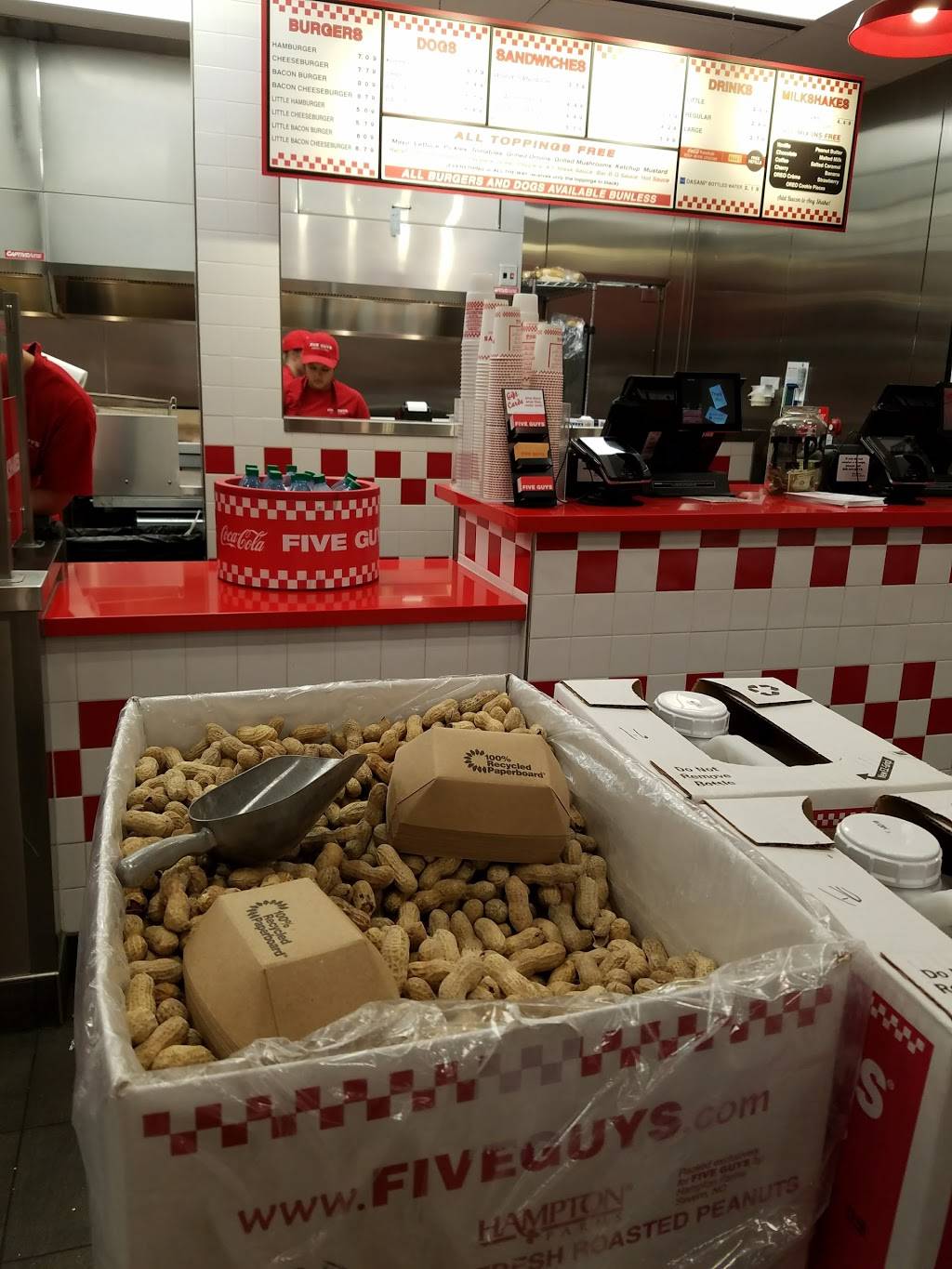 Five Guys | 3705 S Arizona Ave Ste 6, Chandler, AZ 85248, USA | Phone: (480) 895-0365