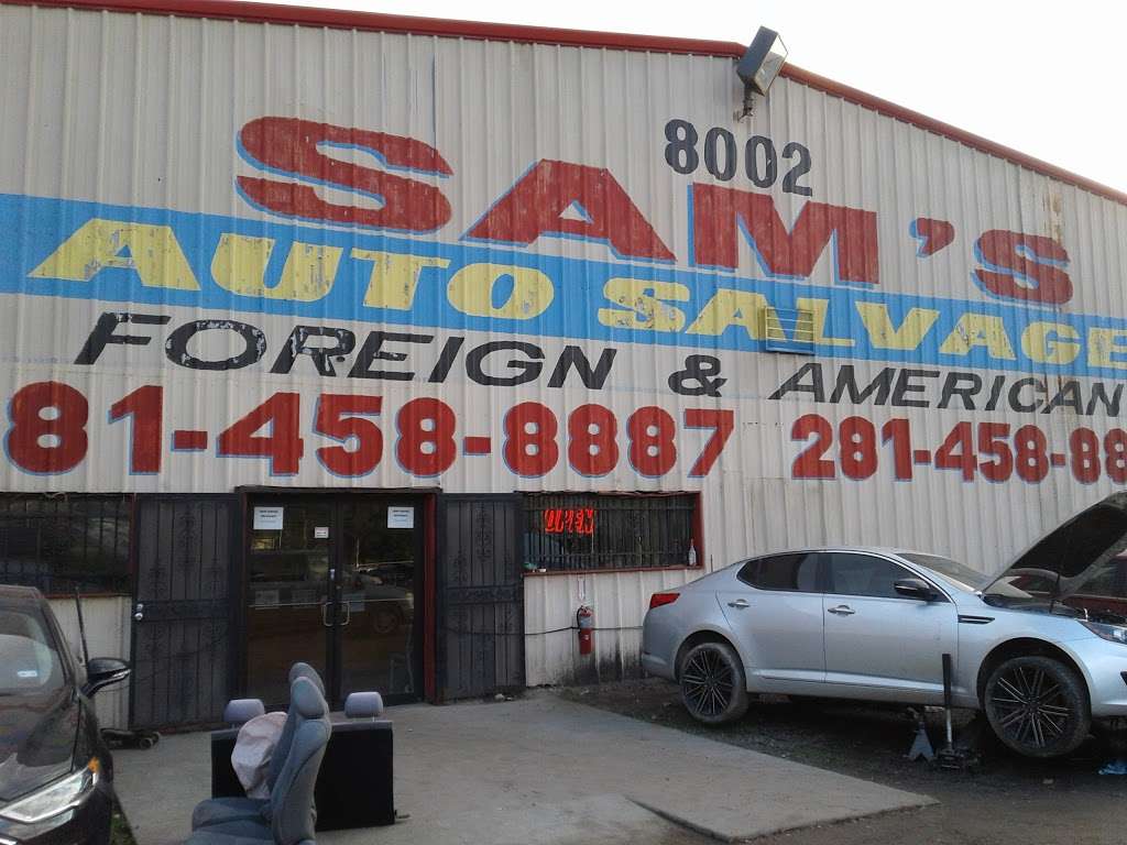 Sams Auto Salvage | 8002 Furay Ave, Houston, TX 77016 | Phone: (281) 458-8888