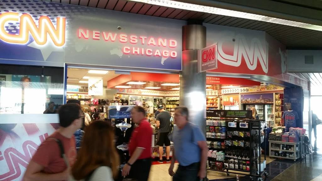 CNN Newsstand | Terminal 3, Gate H6, Bessie Coleman Dr, Chicago, IL 60666, USA