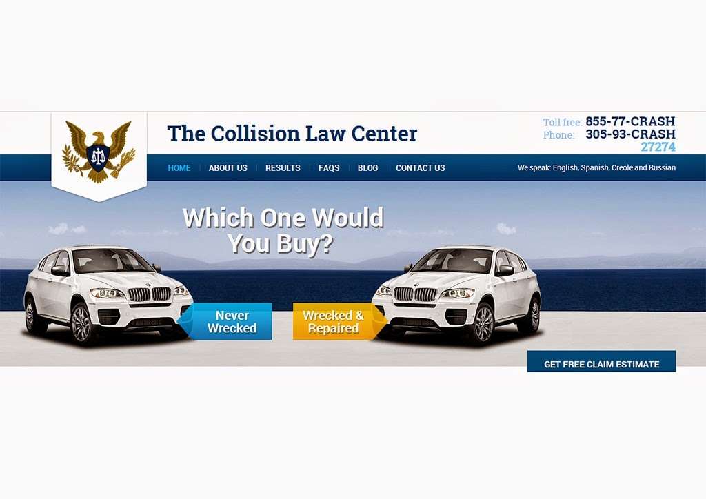 The Collision Law Center: Craig Dernis, Esq. | 1021 Ives Dairy Rd #111, Miami, FL 33179, USA | Phone: (305) 932-7274