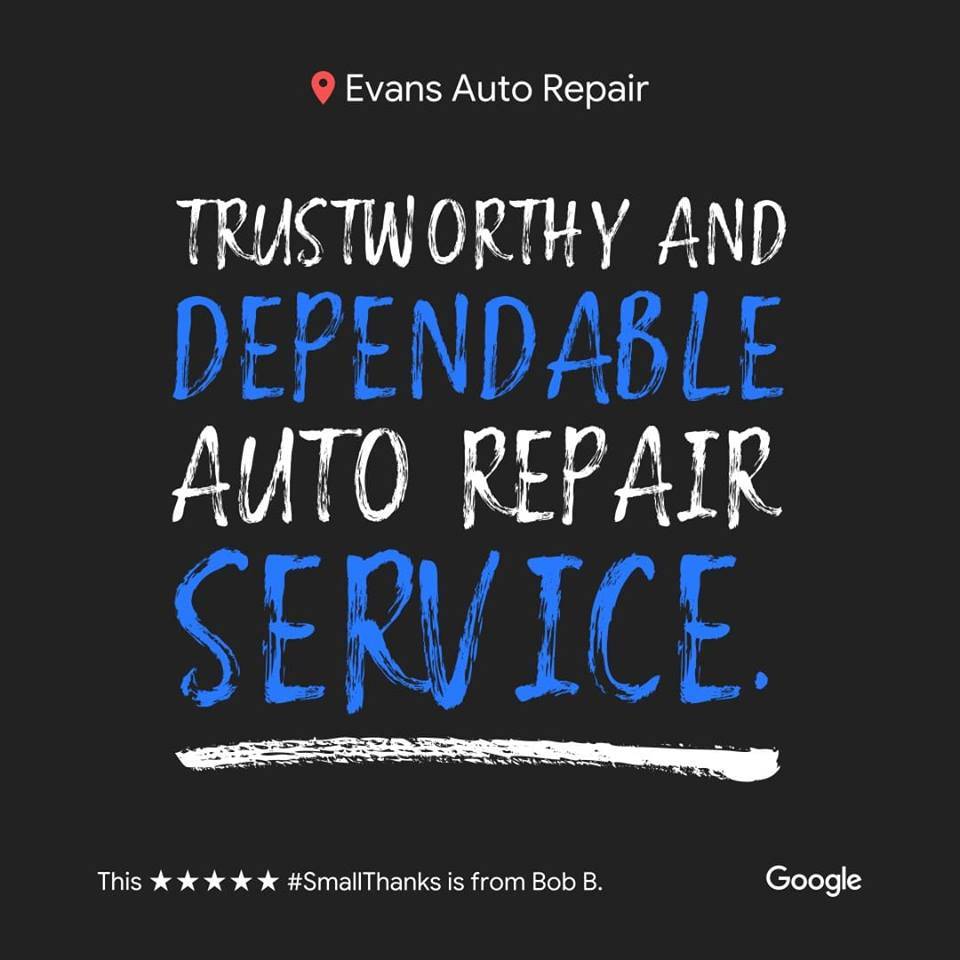 Evans Auto Repair & Maintenance | 2350 Grandview Dr, Goldsboro, PA 17319, USA | Phone: (717) 938-5797