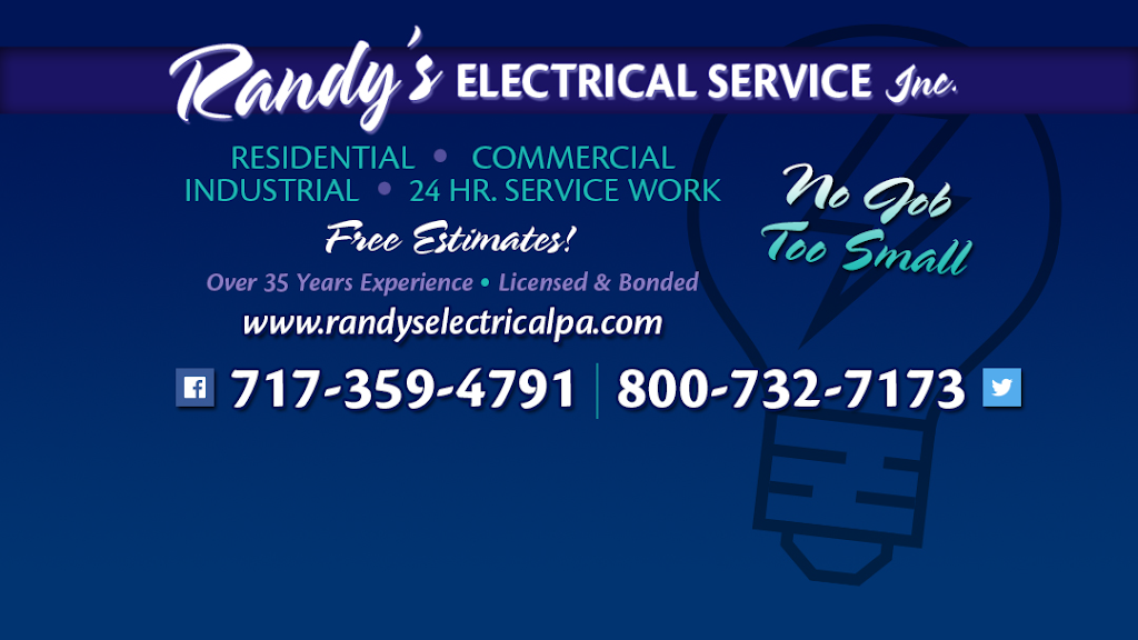 Randys Electrical Services Inc | 6370 Baltimore Pike, Littlestown, PA 17340, USA | Phone: (717) 359-4791