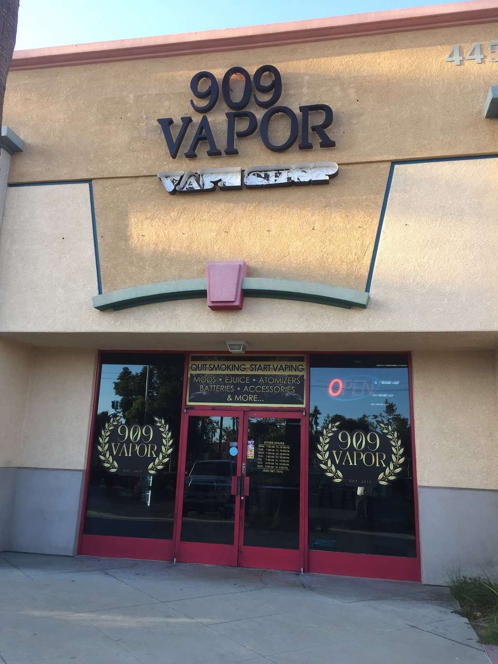 909 Vapor | 4451 Ontario Mills Parkway f, Ontario, CA 91764 | Phone: (909) 987-7015