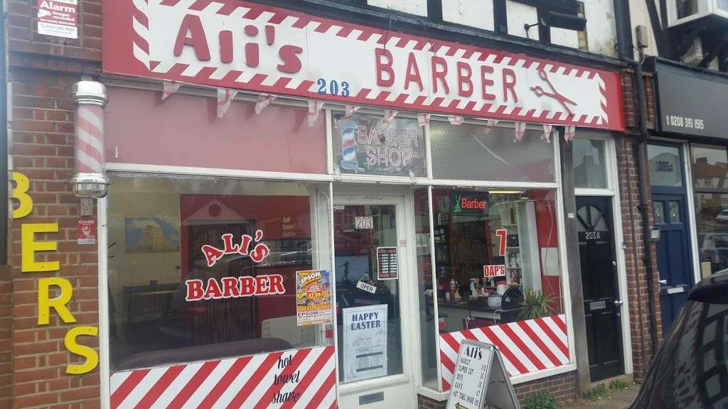 Ali Barbers | 203 Kingston Rd, Epsom KT19 0AB, UK | Phone: 07427 637333