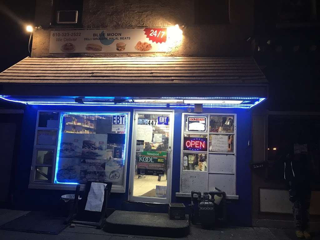 Blue Moon Deli Halal Food | 447 E High St, Pottstown, PA 19464, USA | Phone: (610) 323-2522