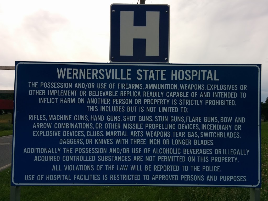 Wernersville State Hospital | 160 Main St, Wernersville, PA 19565, USA | Phone: (610) 678-3411