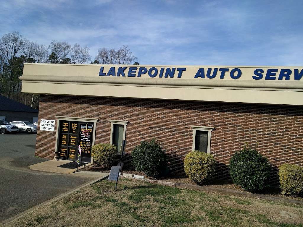 Lakepoint Auto Service | 130 Lugnut Ln, Mooresville, NC 28117, USA | Phone: (704) 658-1312