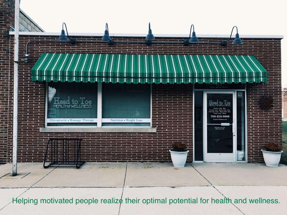 Head to Toe Health & Wellness | 117 W Main St, Peotone, IL 60468, USA | Phone: (708) 258-9600