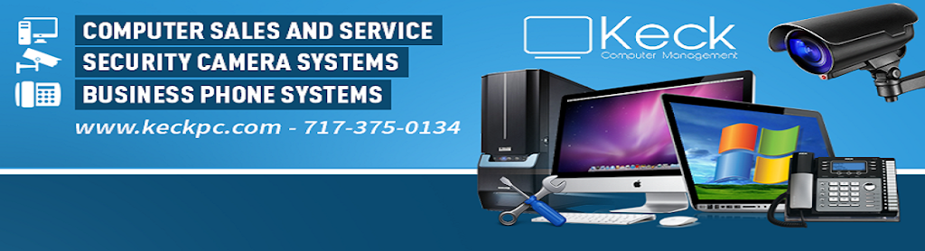 Keck Computer Management | 4087 Lincoln Way W, Chambersburg, PA 17202, USA | Phone: (717) 375-0134