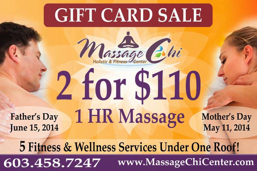 Massage Chi Holistic & Fitness Center | 63 Range Rd #300, Windham, NH 03087 | Phone: (603) 458-7247