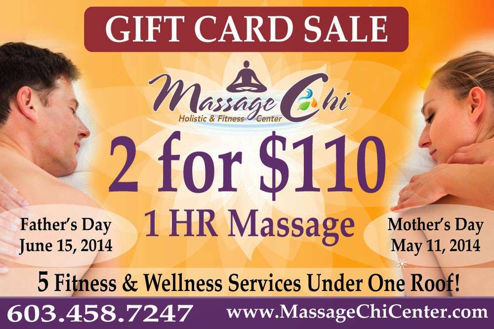 Massage Chi Holistic & Fitness Center | 63 Range Rd #300, Windham, NH 03087, USA | Phone: (603) 458-7247