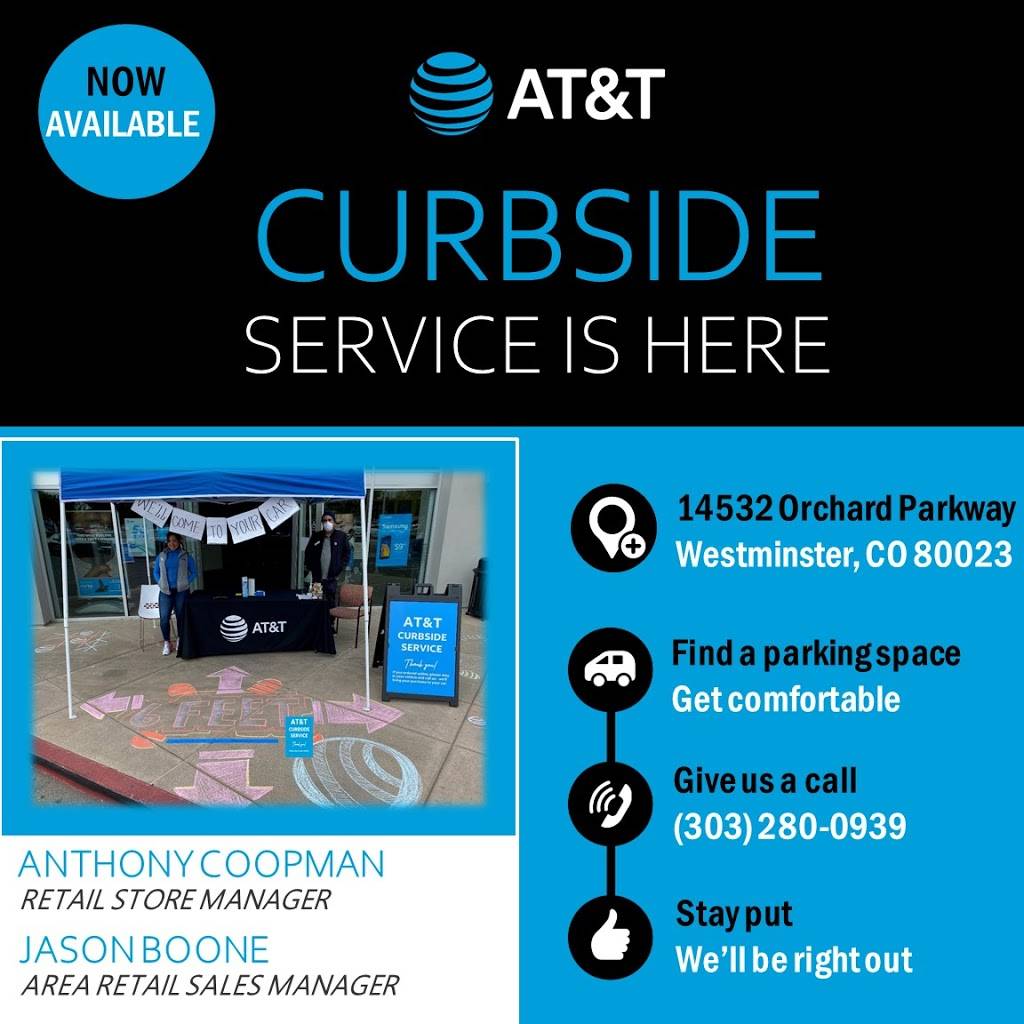 AT&T Store | 14532 Orchard Pkwy #100, Westminster, CO 80023, USA | Phone: (303) 280-0939