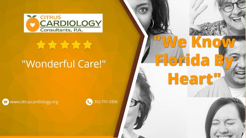 CITRUS CARDIOLOGY CONSULTANTS, PA | 5575 E Co Rd 44, Wildwood, FL 34785, USA | Phone: (352) 571-4418