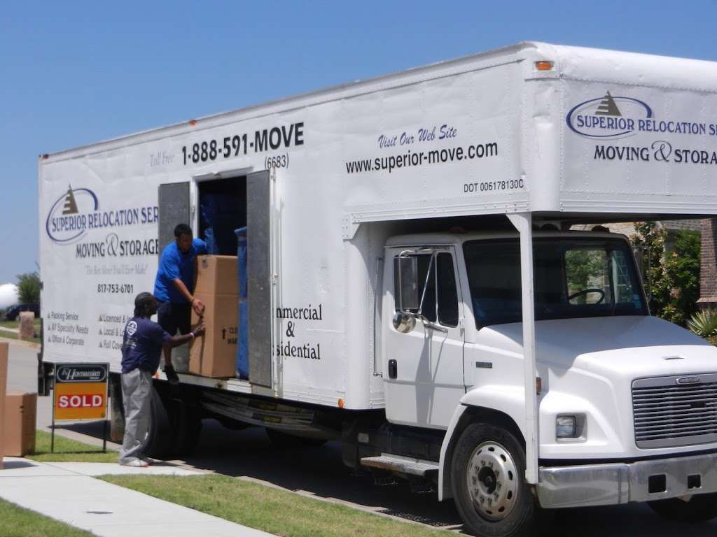 Superior Relocation Services | 1302 Avenue R, Grand Prairie, TX 75050, USA | Phone: (888) 591-6683