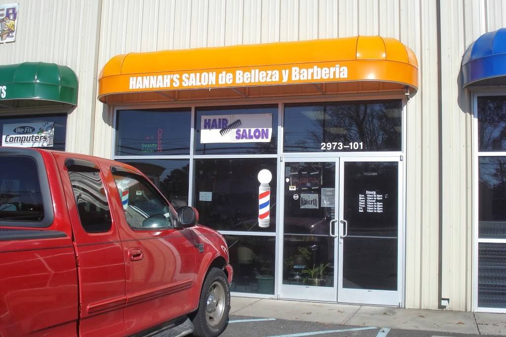 HANNAHS SALON & Barberia | 3409 George Washington Hwy ste b, Portsmouth, VA 23704, USA | Phone: (757) 296-0406