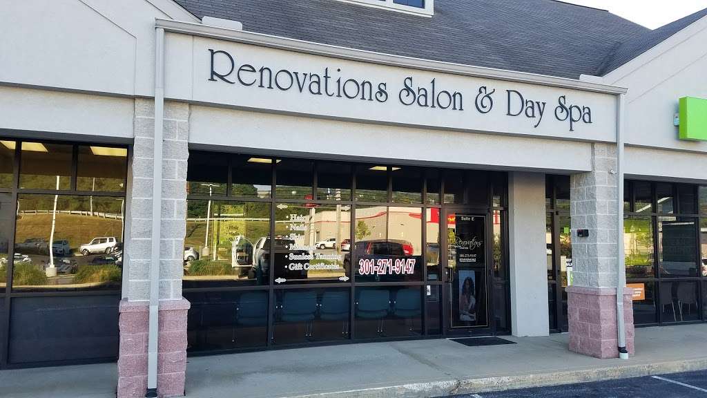 Renovations Salon & Day Spa | 1843, 120 Frederick Rd # B, Thurmont, MD 21788, USA | Phone: (301) 271-9147