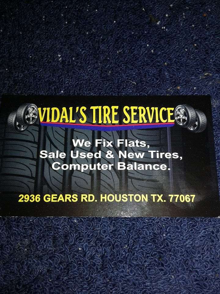 Vidals Tire Service | 3754, 2936 Gears Rd, Houston, TX 77067, USA
