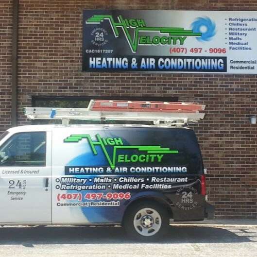 High Velocity Heating & Air Conditioning | 620 W Evergreen Ave, Longwood, FL 32750 | Phone: (407) 497-9096