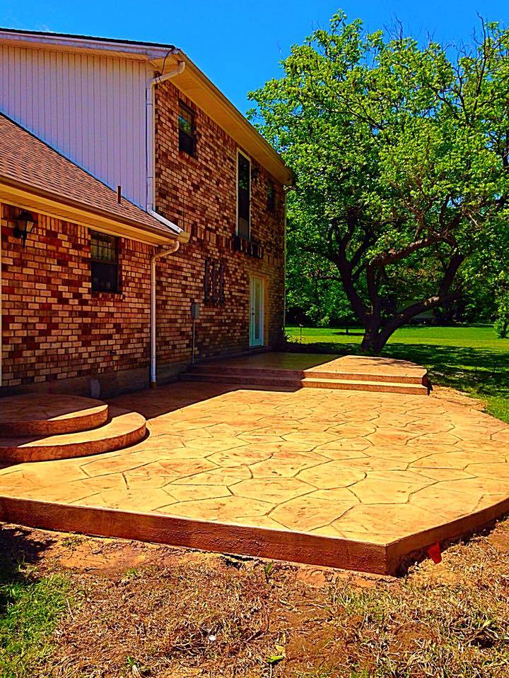 HJ Cedar Patio Covers and Stamped Concrete | 1364 Lake Grove Dr, Little Elm, TX 75068, USA | Phone: (214) 859-0111