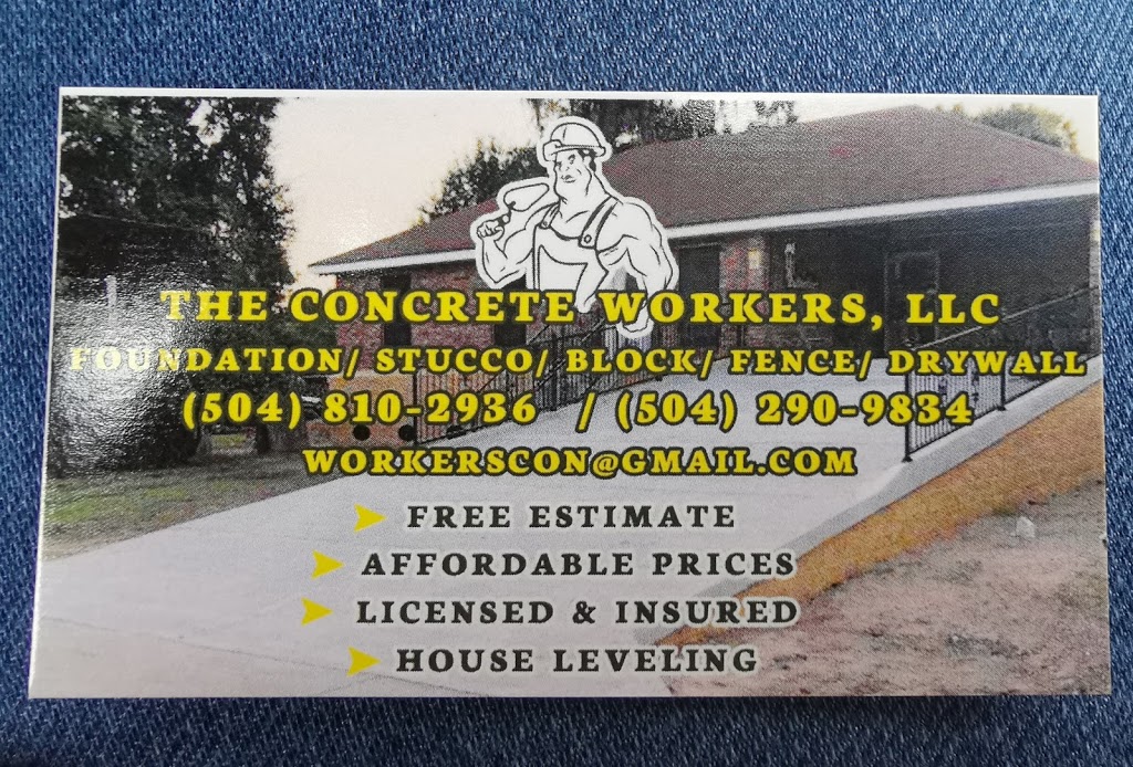 Concrete workers | 2624 Huntsville St, Kenner, LA 70062, USA | Phone: (504) 810-2936