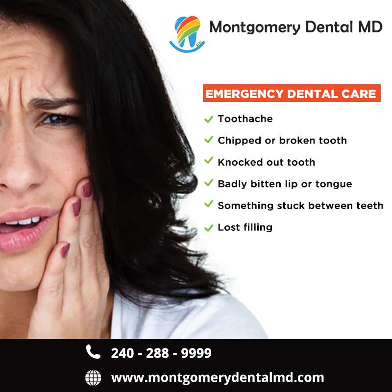 Montgomery Dental | 10007A, Stedwick Rd, Montgomery Village, MD 20886 | Phone: (240) 288-9999