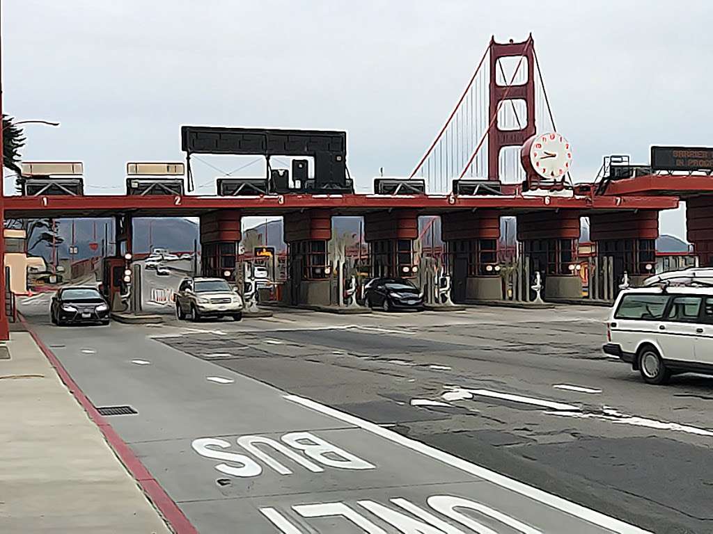 Golden Gate Bridge Toll Plaza-Hwy 101 | San Francisco, CA 94129, USA