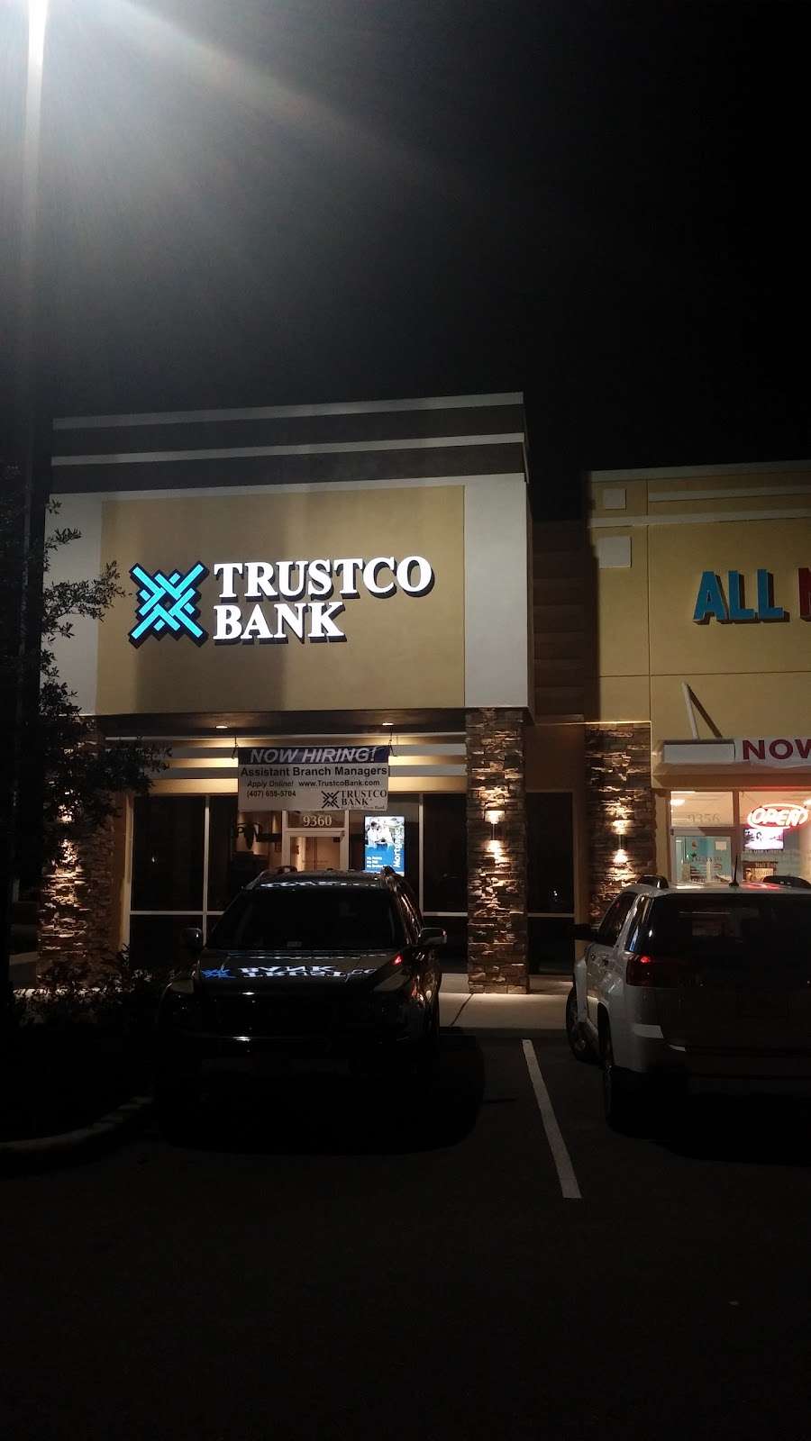 Trustco Bank | 9360 Narcoossee Rd, Orlando, FL 32827 | Phone: (407) 801-7330