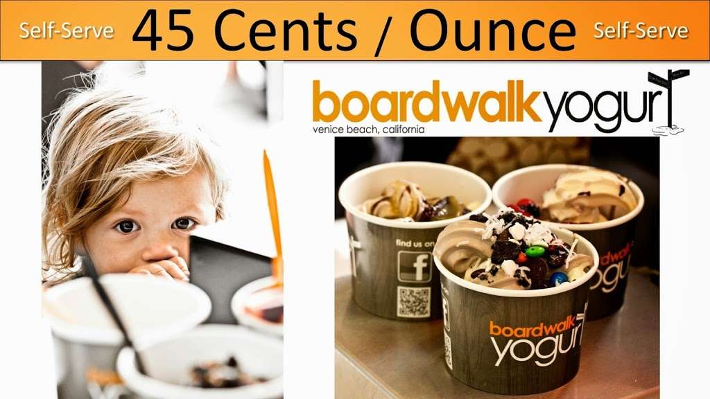 Boardwalk Yogurt | 215 Ocean Front Walk, Venice, CA 90291, USA | Phone: (424) 238-8977