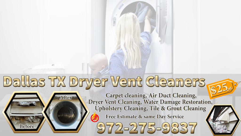 Dallas TX Dryer Vent Cleaners | 2815 Valley View Ln, Dallas, TX 75234 | Phone: (972) 275-9837