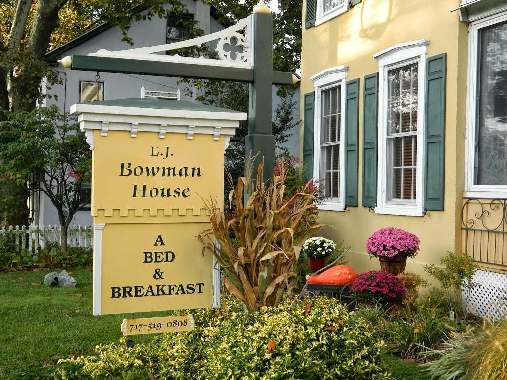 E J Bowman House B & B | 2674 Lititz Pike, Lancaster, PA 17601 | Phone: (717) 519-0808