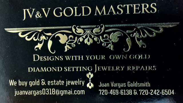 JV&V GOLD MASTERS | 8933 E Union Ave SUITE 208, Greenwood Village, CO 80111, USA | Phone: (720) 469-6138