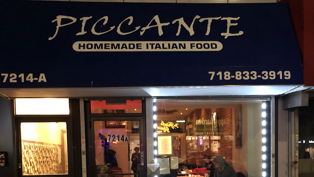 PICCANTE | 7214-A, 3rd Ave, Brooklyn, NY 11209, USA | Phone: (718) 833-3919