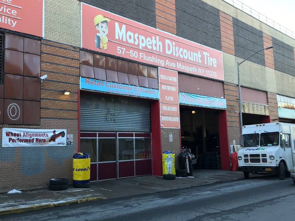 Maspeth discount tire | 5750 Flushing Ave, Maspeth, NY 11378 | Phone: (845) 836-3271