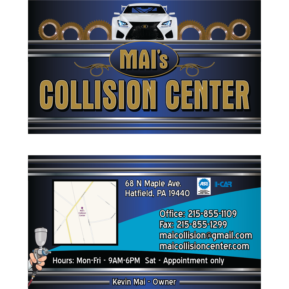 Mais Collision Center, LLC | 68 Maple Ave, Hatfield, PA 19440, USA | Phone: (215) 855-1109