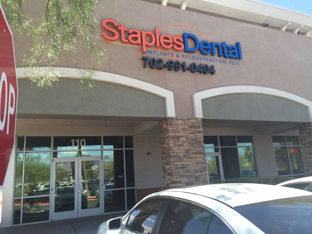 Staples Dental Implants & Reconstruction | 2345 E Centennial Pkwy #110, North Las Vegas, NV 89081, USA | Phone: (702) 991-0404