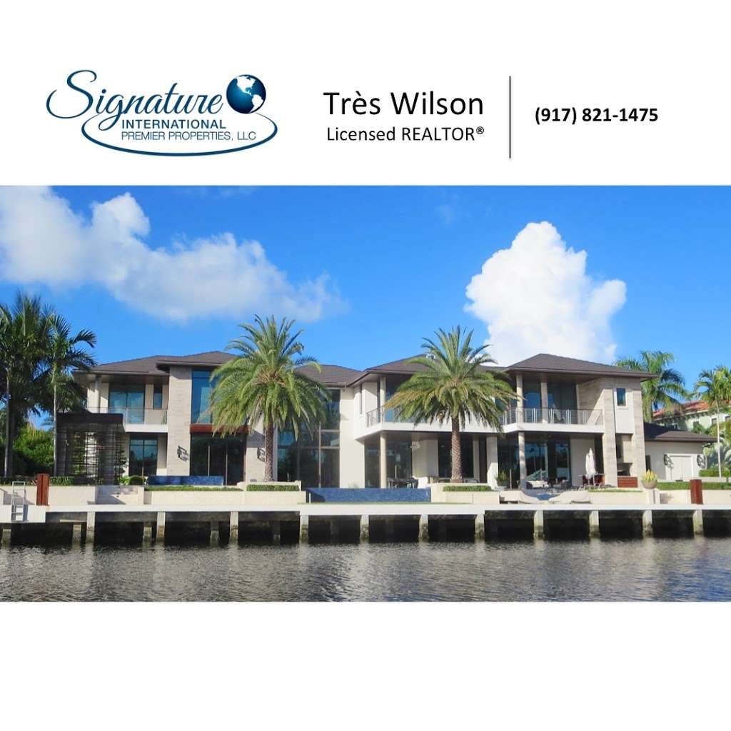 Tres Wilson at Signature Intl Premier Properties | 6699 N Federal Hwy Suite #103, Boca Raton, FL 33487, USA | Phone: (917) 821-1475