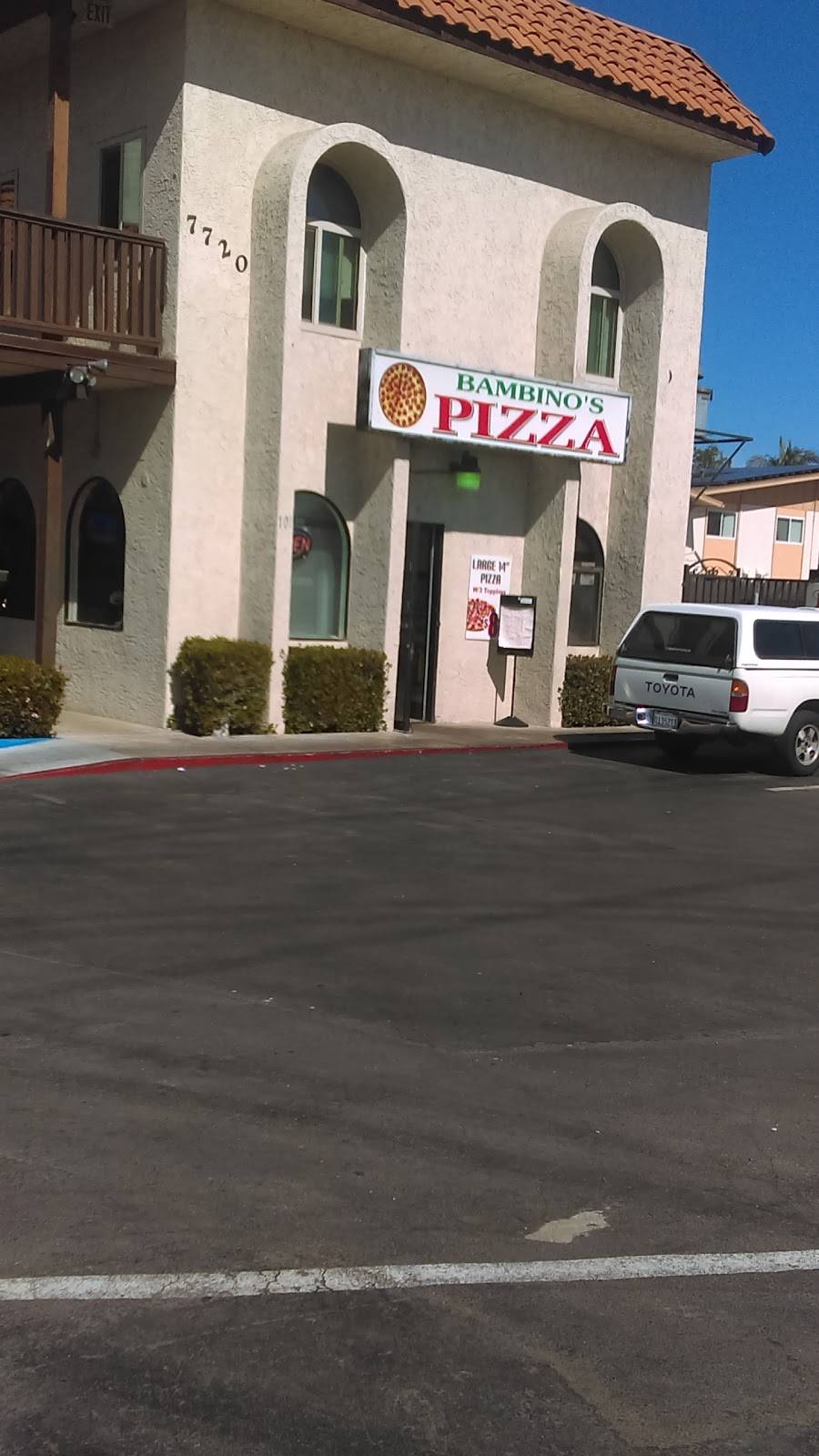 Bambinos Pizza | 7720 Paradise Valley Rd #101a, San Diego, CA 92139, USA | Phone: (619) 475-9600