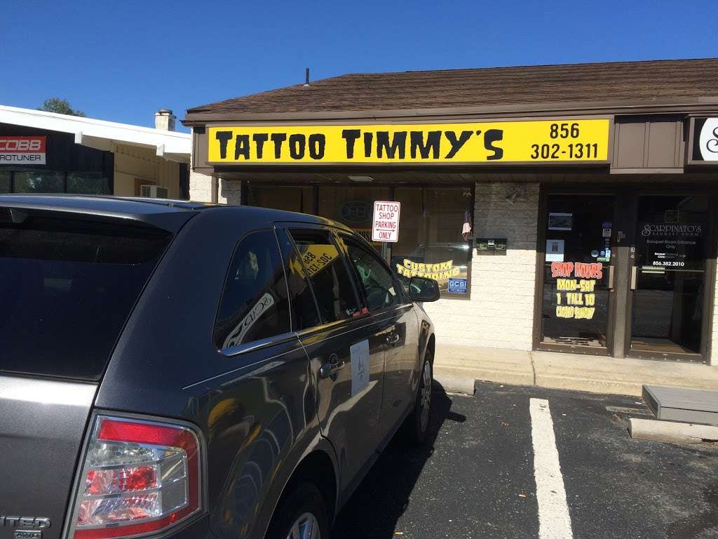 Tattoo Timmys | 127 Greentree Rd, Blackwood, NJ 08012, USA | Phone: (856) 302-1311