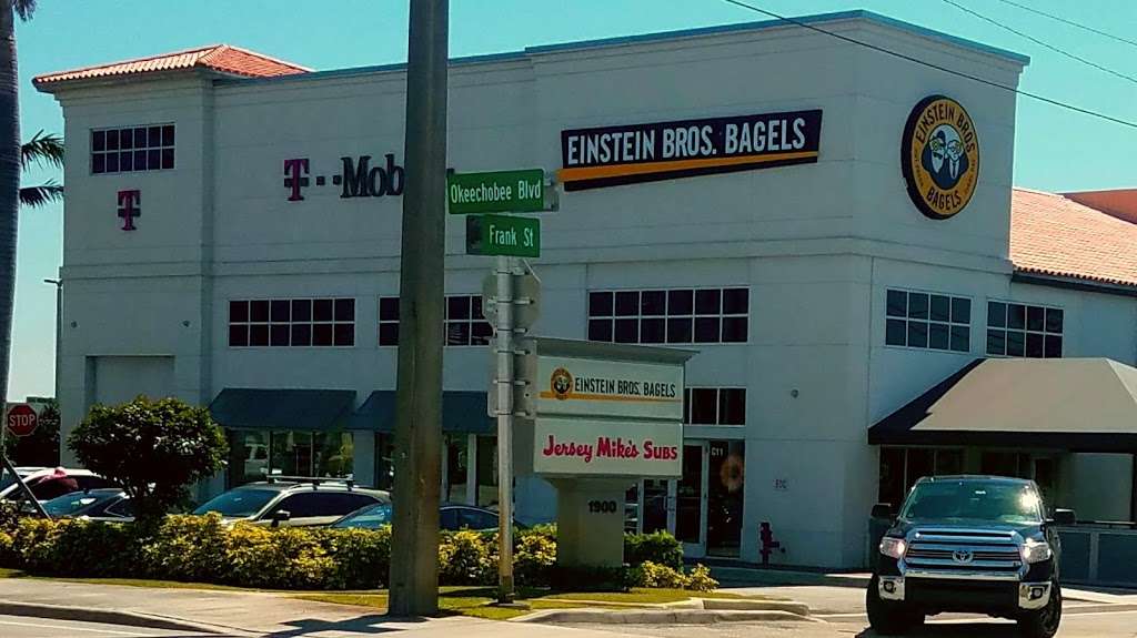 Einstein Bros. Bagels | 1900 Okeechobee Blvd, West Palm Beach, FL 33409, USA | Phone: (561) 472-3067